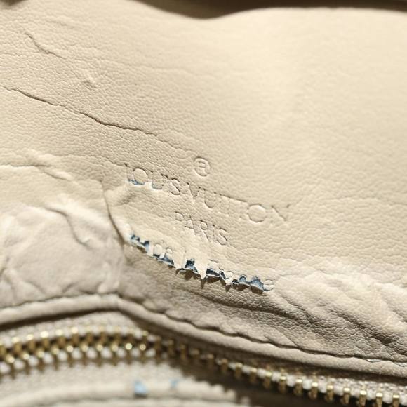 LOUIS VUITTON Monogram Vernis Houston Hand Bag Yellow M91055 LV Auth hk567 - Picture 10 of 16